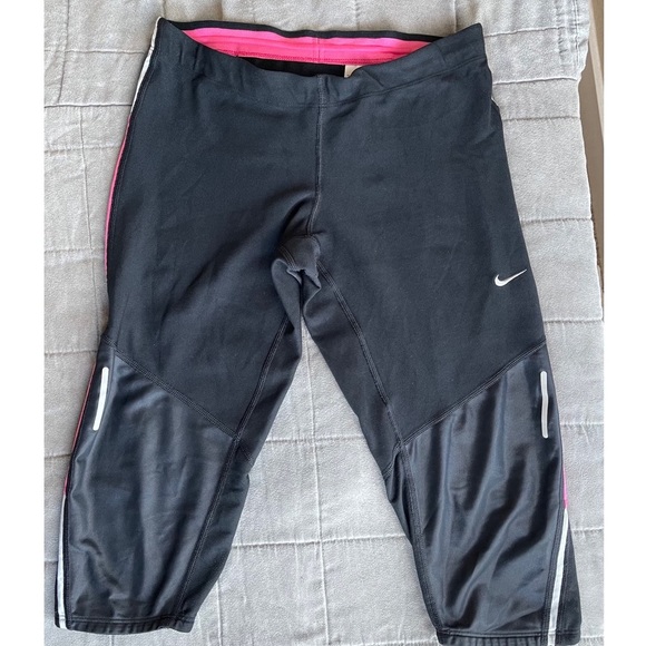 Nike Dri-FIT Cropped Running legging - small - Picture 1 of 2